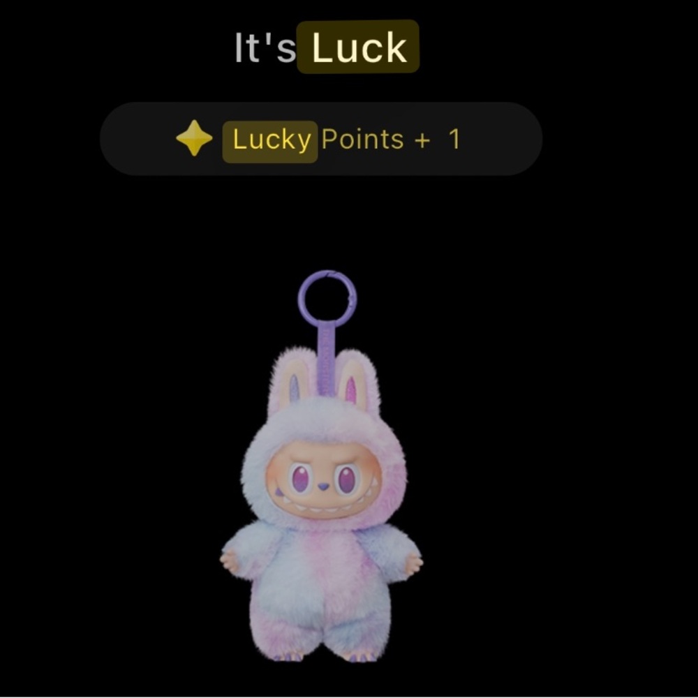 NWT - Labubu Big into Energy BIE - Luck
